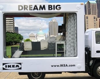 Ikea Glass Truck