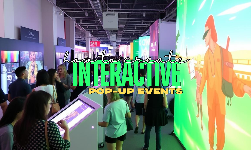 How to Create Interactive Pop-Up Events