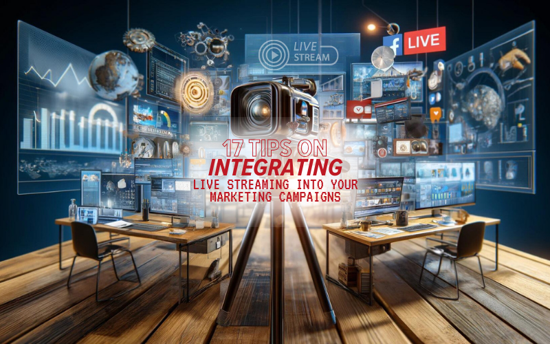 17 Tips on integrating Live Streaming into your Marketing Campaigns